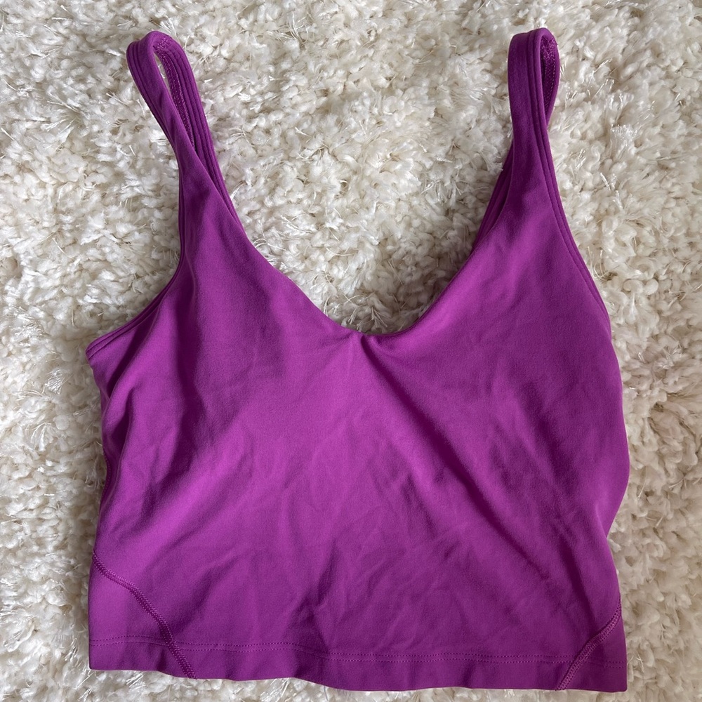 LULULEMON ALIGN TOP-FUCHISA